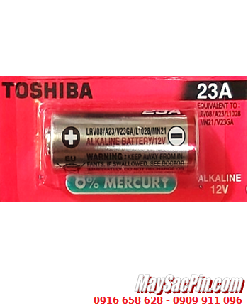 Pin Remote 12v; Pin 12v; Pin Toshiba A23 (LRV08, 23A,A23S,L1028) Alkaline chính hãng